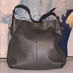 Pewter Coach purse
